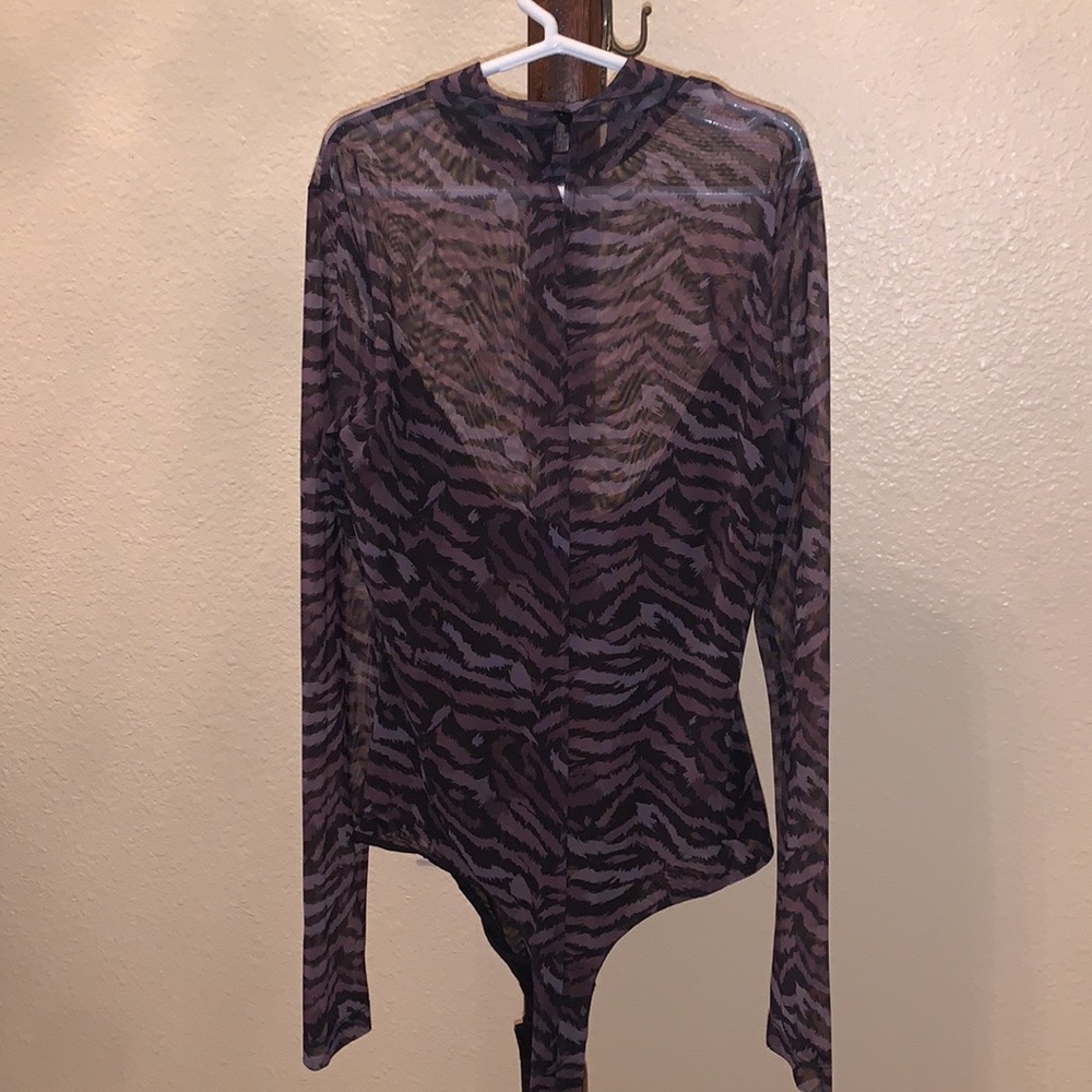 All Saints sheer body suit